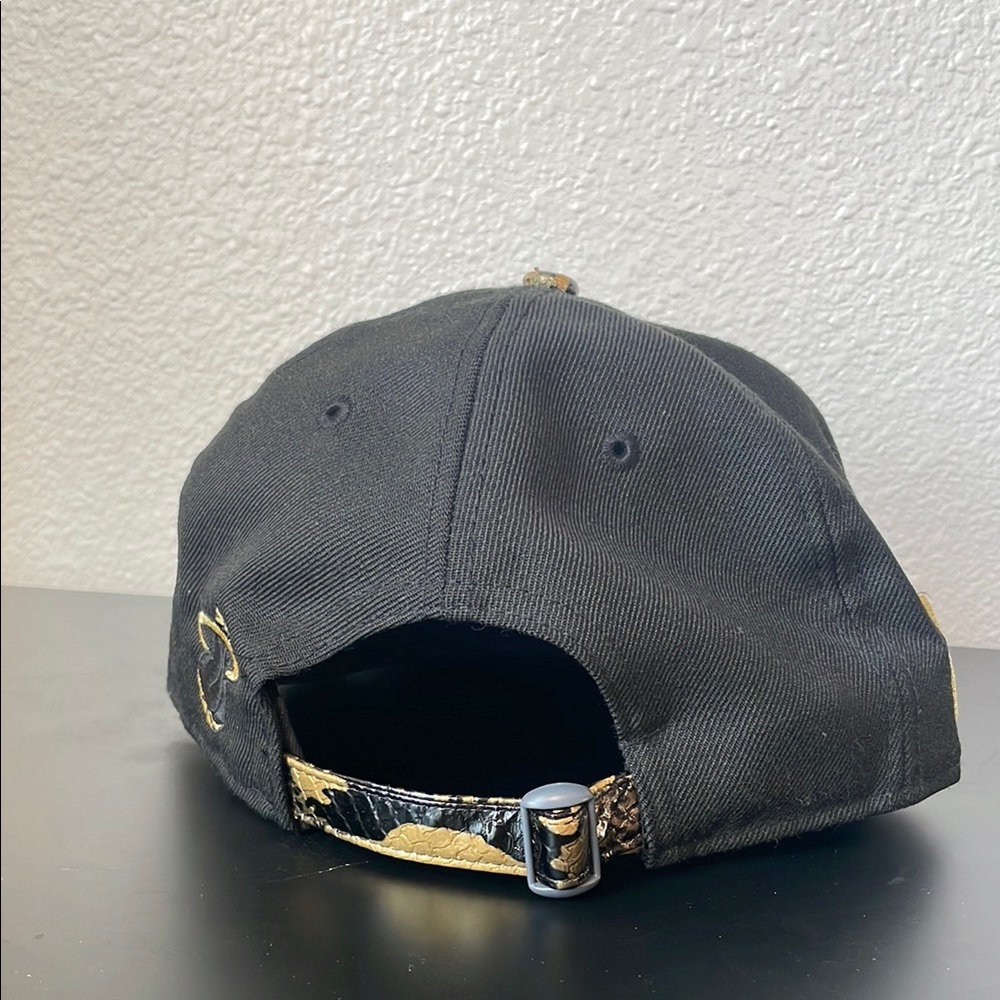 Black and Gold Miami Heat Cap - Picture 3 of 10